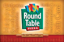 Round Table Pizza Gift cards
